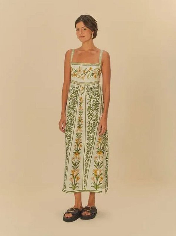 FARM VESTIDO MIDI