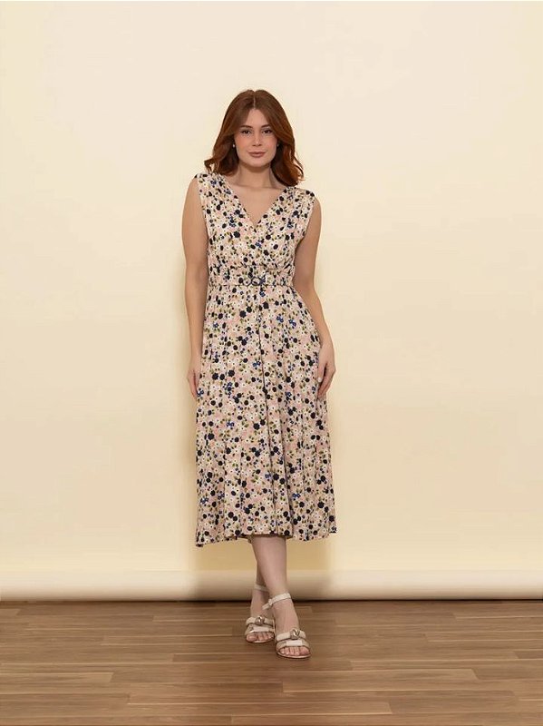 CUKI VESTIDO MIDI VEA986