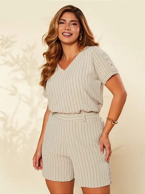 BLUSA DECOTE V M/C  D758743