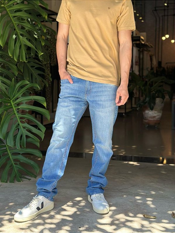 CALCA MASCULINA JEANS SKINNY(SLIM) 104083