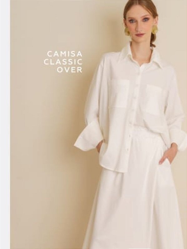 SANTA COSTURA CAMISA FEMININA M/L 02BLU