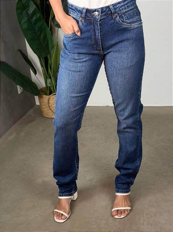 CALCA FEMININO WIDE LEG JEANS E COLOR SOCIAL 1998