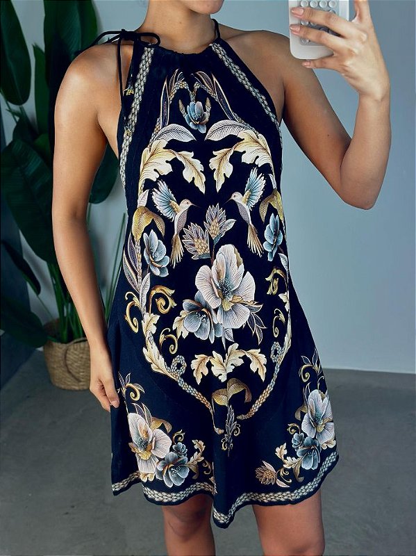 FARM VESTIDO CURTO JARDIM 340779