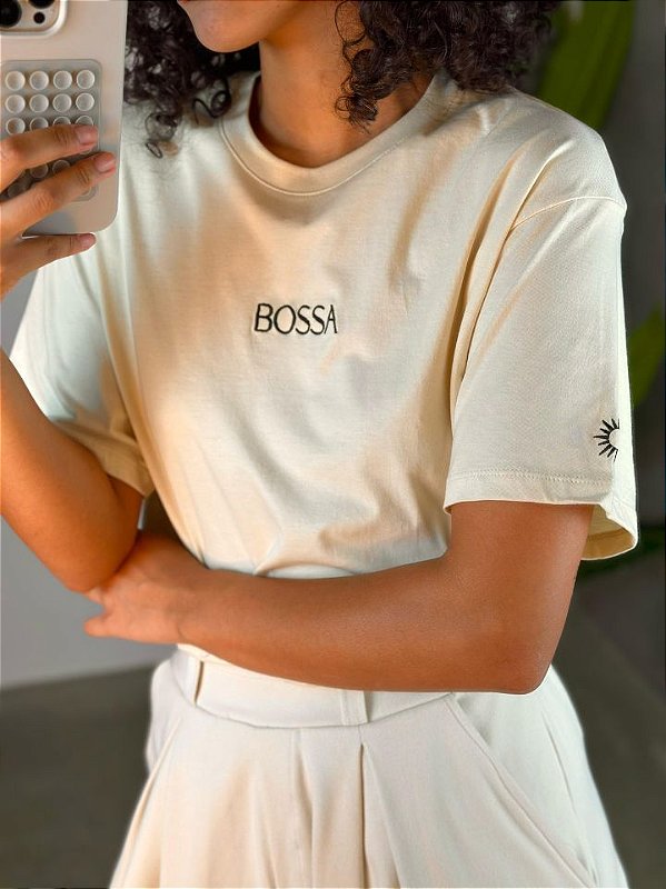 Tshirt  Bossa Feminino  02110481 Off Polvilho