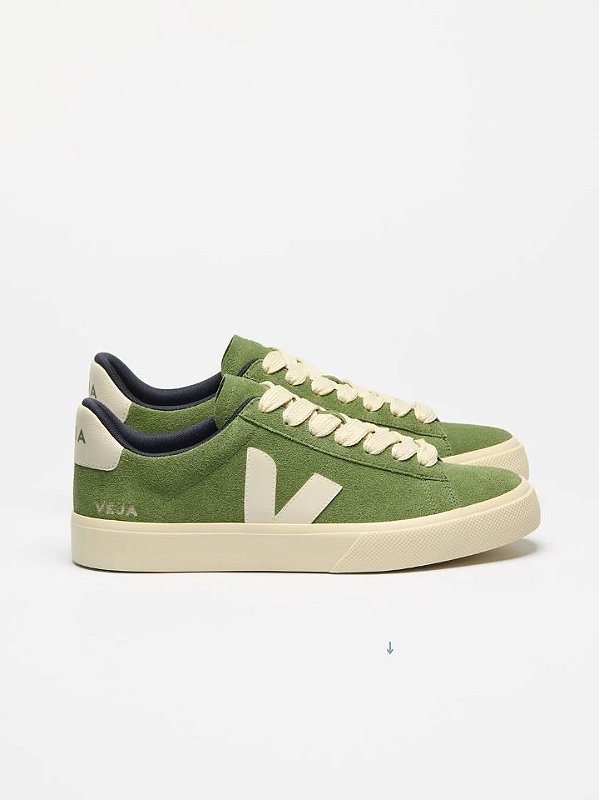 Veja Tenis Campo Bold  Suede Cp0320525 Verde Kiwi