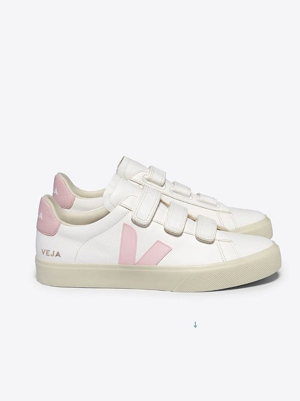 Veja Tenis Recife Logo Chfree (Velcro) Rc0503696 Ex-White