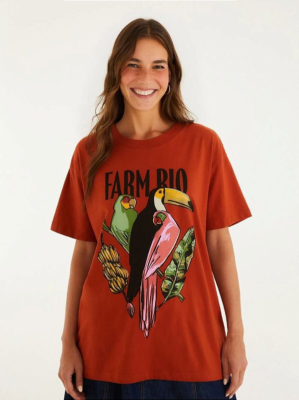 Farm Tshirt Fem  344249 Telha