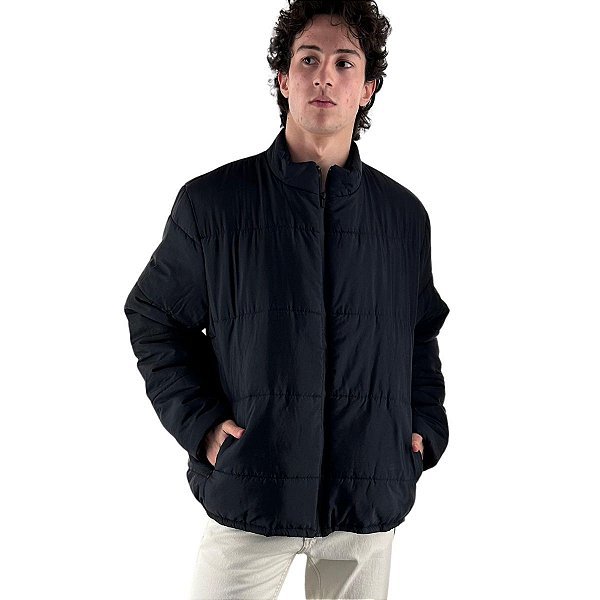 Convicto Jaqueta Masc Jeans E Color 475756 Preto