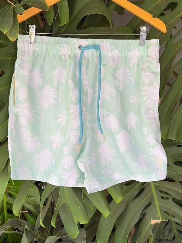 Pineapple Shorts Masc. Praia (Tactel) 19Sh035 Verde Claro