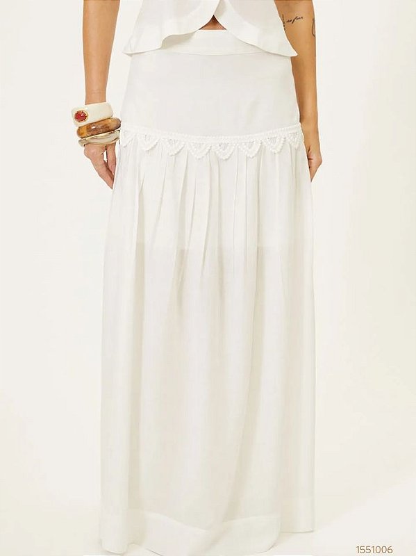 Hit Saia Longa D26025 Off White