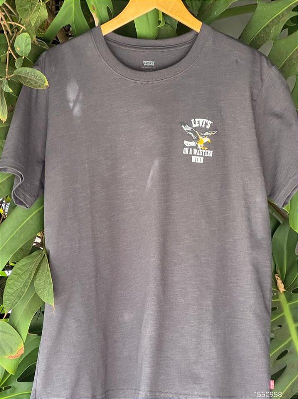 Levis Tshirt Masc. M/C Lb0013229 Preto Estonado