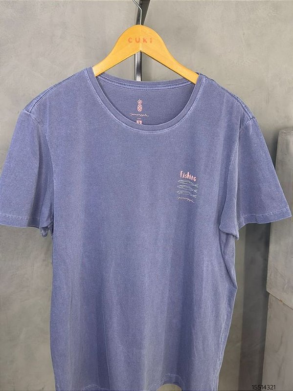 Pineapple Tshirt Masc. M/C 19Ts029 Azul Marinho