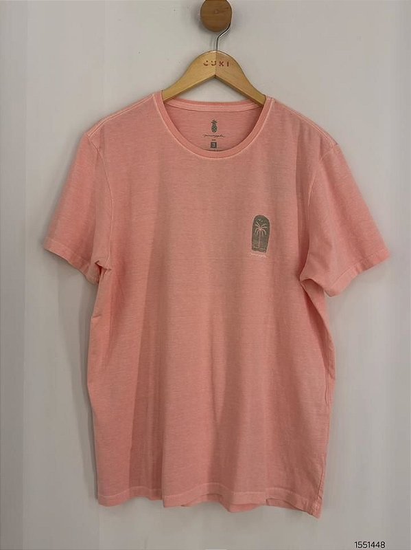 Pineapple Tshirt Masc. M/C 19Ts037 Laranja