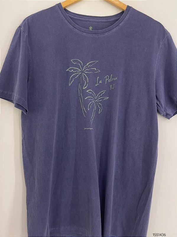 Pineapple Tshirt Masc. M/C 19Ts030 Azul Marinho