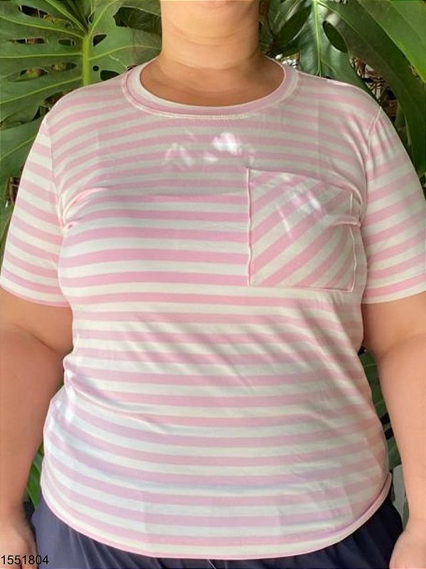 La Qualite-Prima Donna Blusa Fem Malha M/C  6211 Rosa