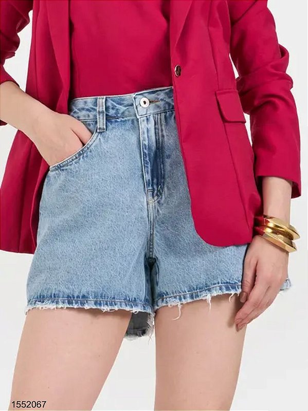 Monnari Shorts Fem. Jeans  Hjm5375 Delave