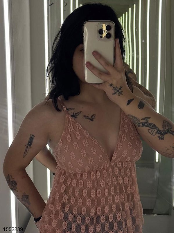 Manaca Cropped Fem  401 Rose