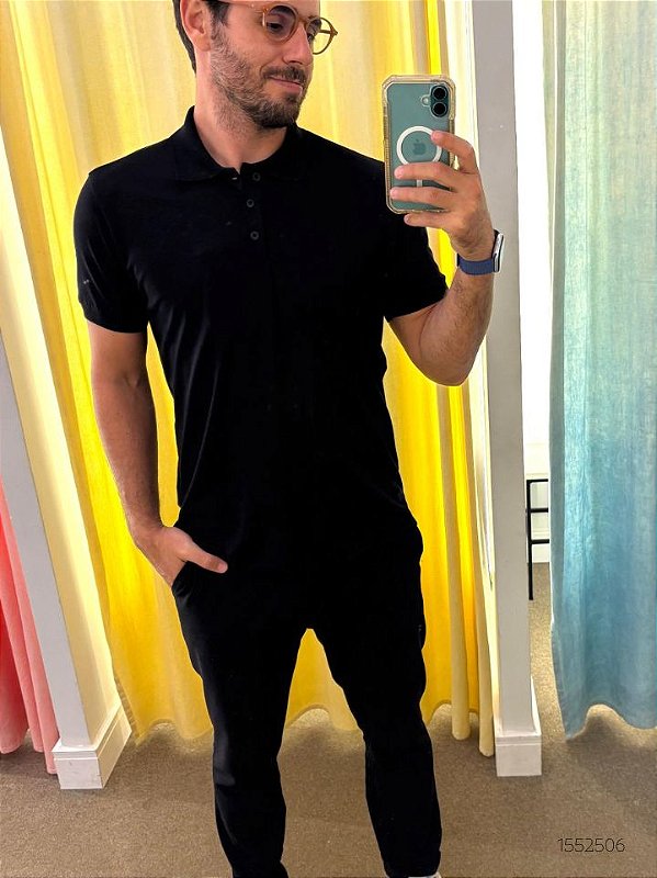 King &Joe Polo M/C Po01017j Preto