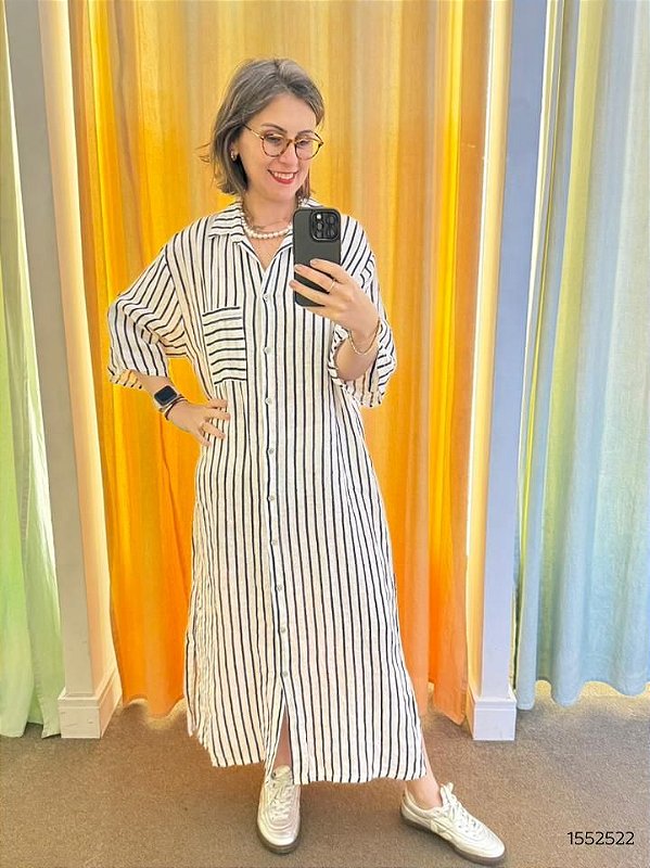 Italy  Vestido Midi 3490 Branco