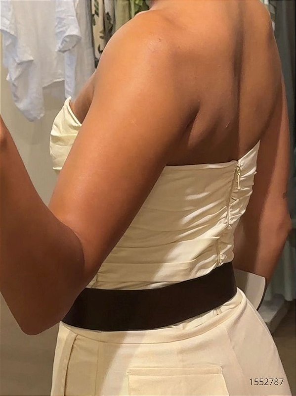 Dress To Regata Tecido  02083335 Bege Crema