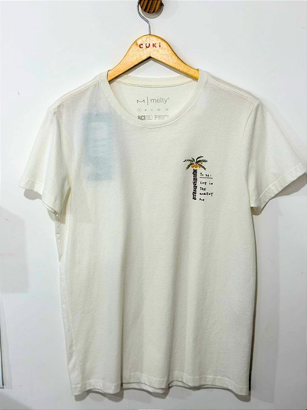 Melty Tshirt Masc. M/C Tsb20 Off White