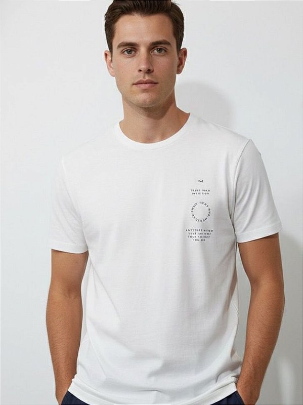 Melty Tshirt Masc. M/C Tsb04 Off White