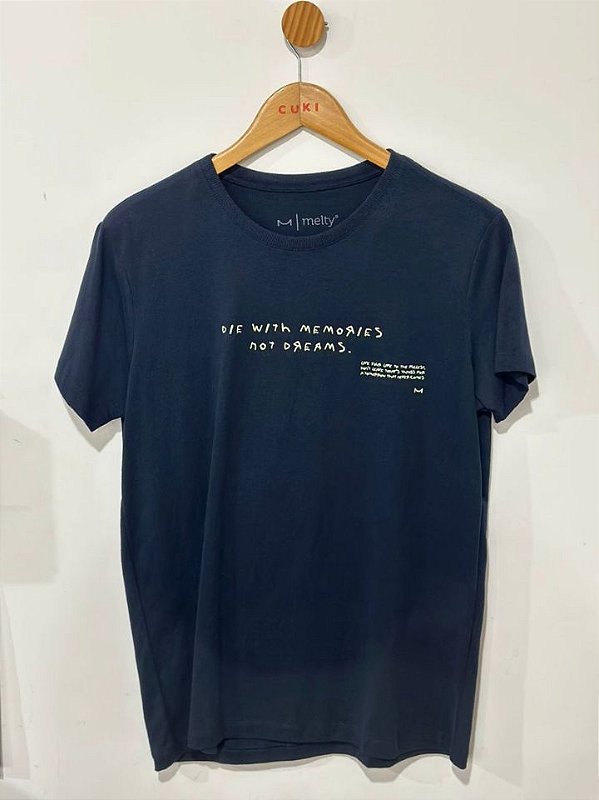 Melty Tshirt Masc. M/C Tsb2924 Marinho