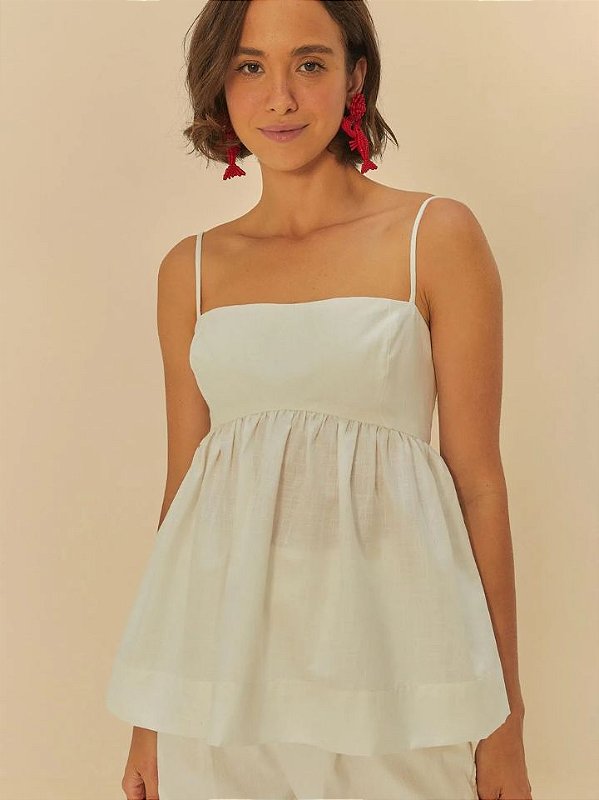 Farm Regata Tecido  337740 Off White