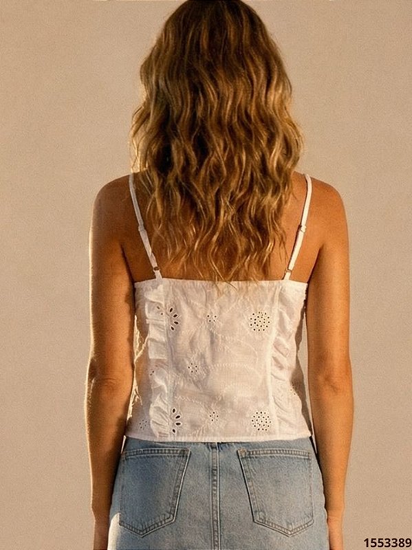 Manaca Regata Tecido  350 Branco