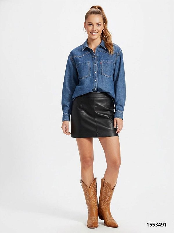 Levis Camisa Fem M/L A72440075 Jeans