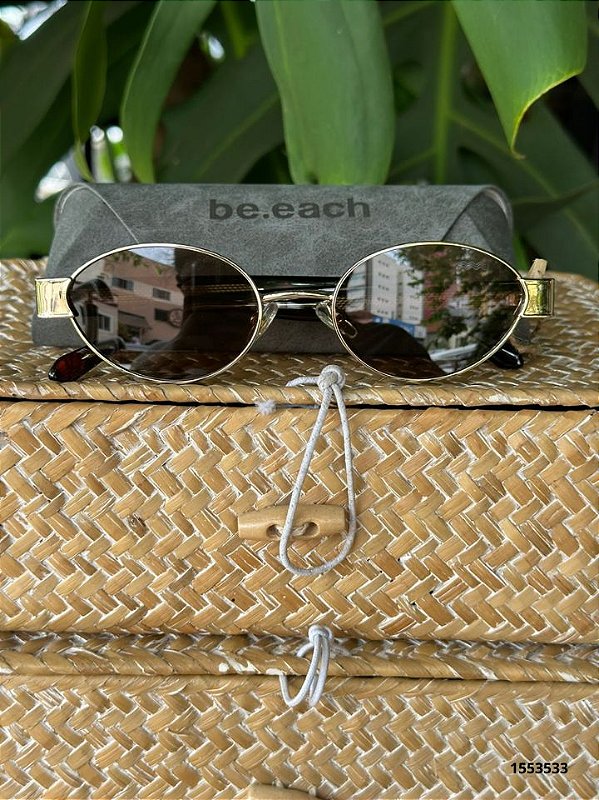 Be.Each Oculos Audri 76 Dourado