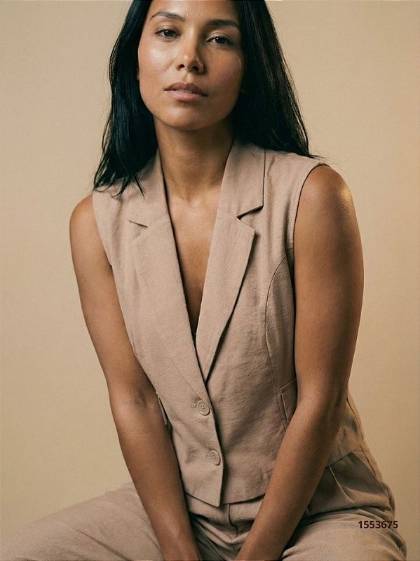 Monnari Colete Feminino Kp6139 Safari