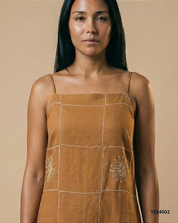 Dress To Vestido Midi 01332549 Ocre