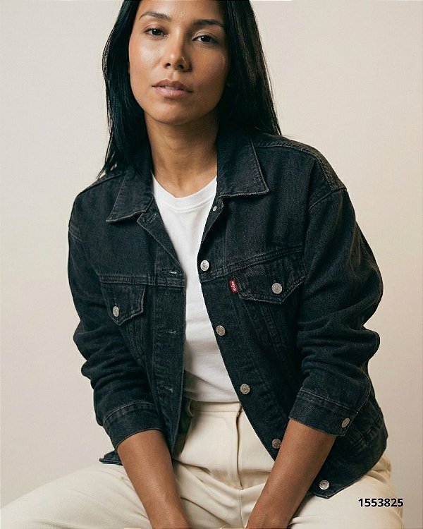 Levis Jaqueta Jeans E Color Fem. A17430044 Jeans Black