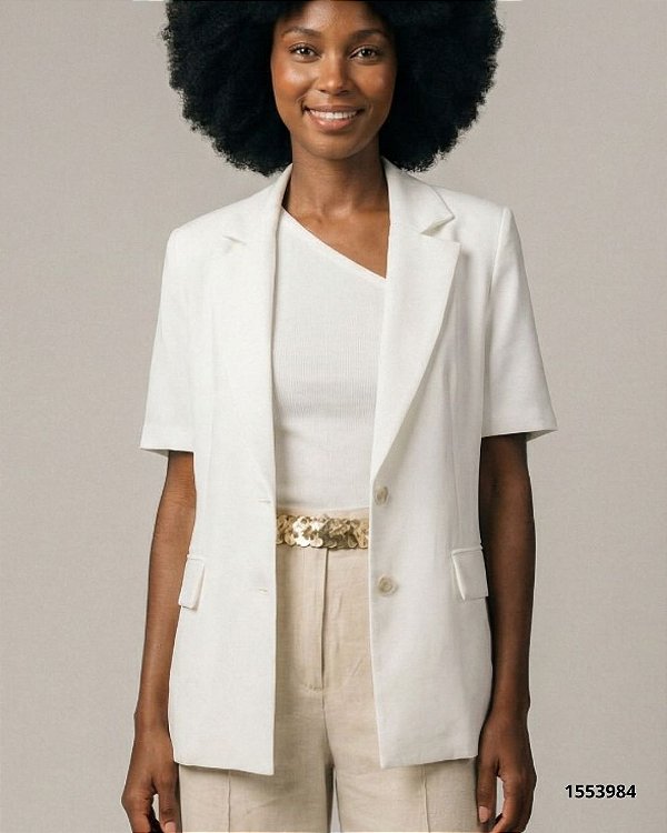 Infinite Blazer Fem 28323 Off White