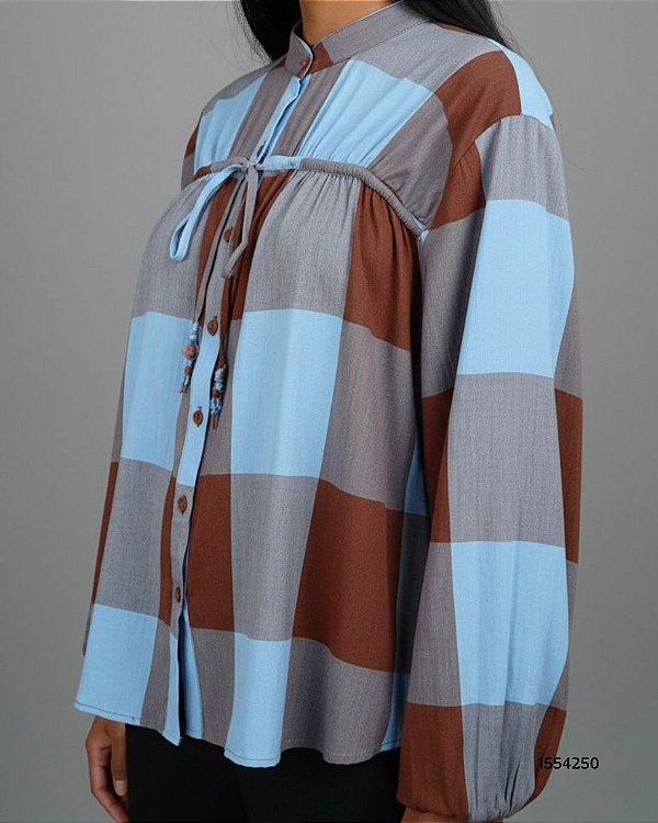 Dress To Camisa Fem M/L 02083404 Xadrez