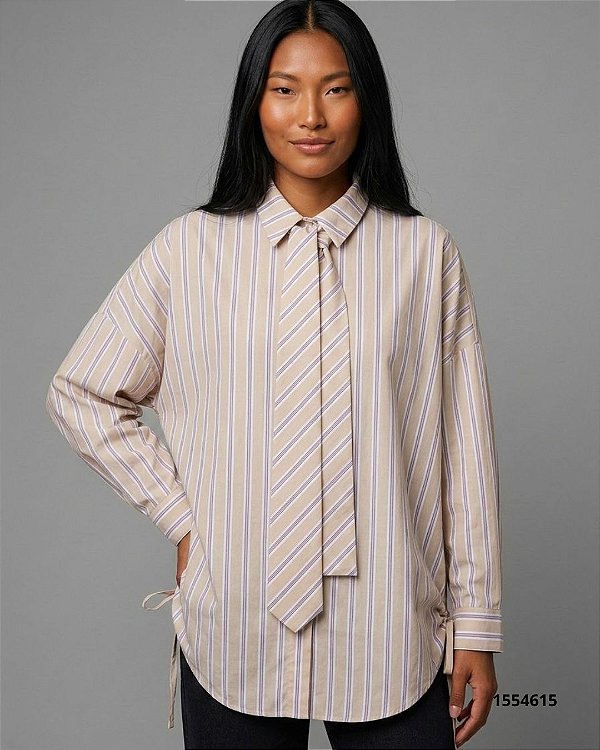 Hit Camisa Fem M/L F26004i Bege