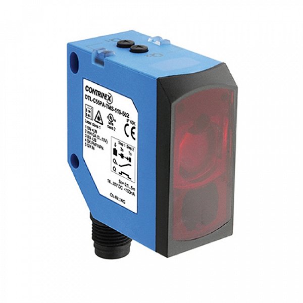 Sensor Difuso Detecção 5000mm 24Vdc DTL-C55PA-TMS-119-502 Contrinex