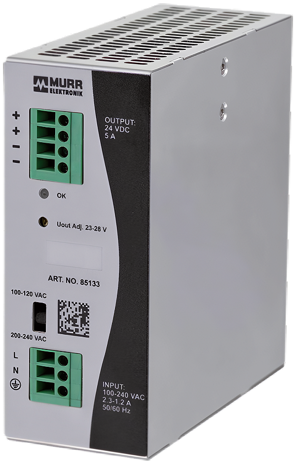 Fonte Chaveada Mono Eco Rail2 110/220Vac 24V 5A 85133 Murrelektronik