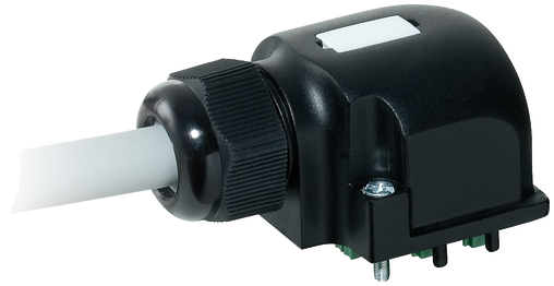 CAP FOR D-BOX M12 4-WAY 5-POLE C/ CABO PUR/PVC, 8x0,34+3X0.75mm