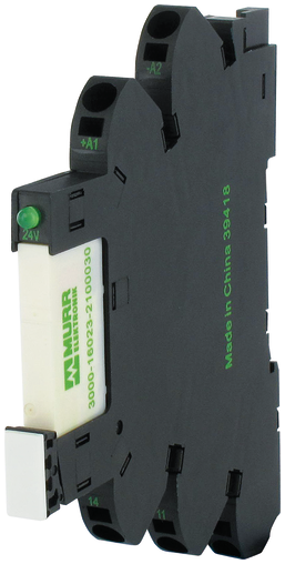 Miro Rele, Entrada: 24Vdc, Saída: 250Vac/Dc 6A 1NF/NA 316013-3100020