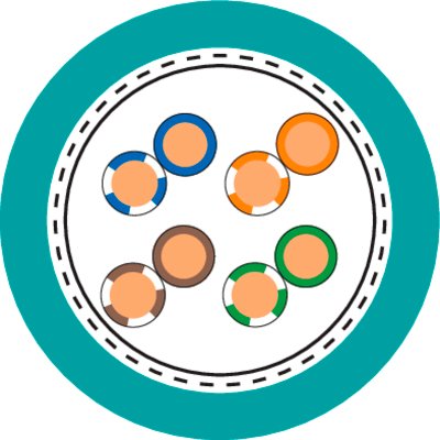 Cabo Etherline H Cat 5e 4x2xAWG24 2170296 Bobina 100m