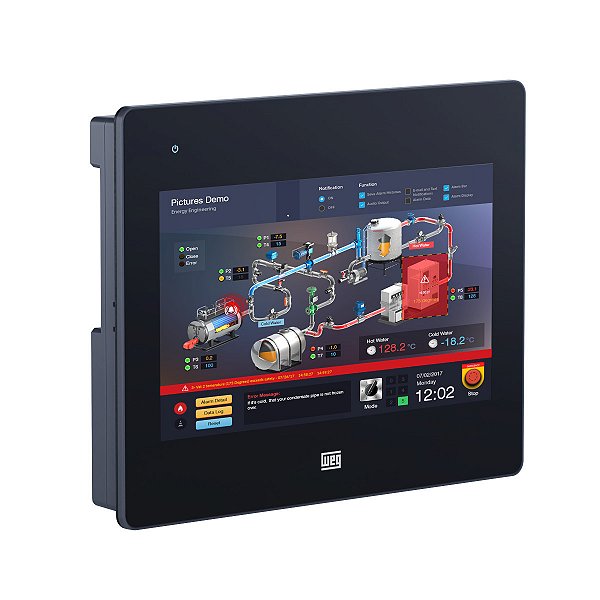 IHM Colorida 10,1" 1024x600 TFT NEMA4 / IP65 CMT2108X2