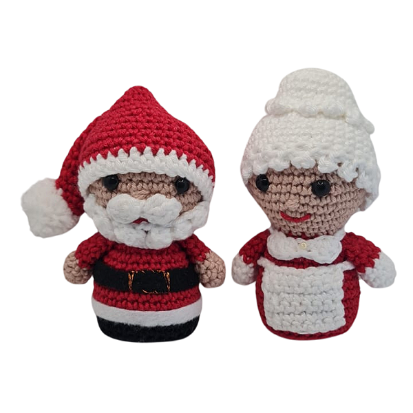 Amigurumis - Casal Noel