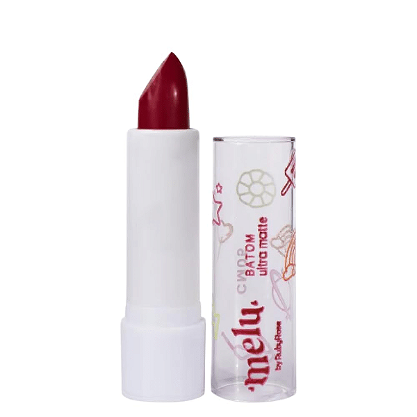 Batom Ultra Matte Melu - Ruby Rose (Cor CM02)