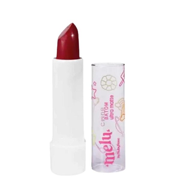 Batom Ultra Matte Melu - Ruby Rose (Cor CM10)