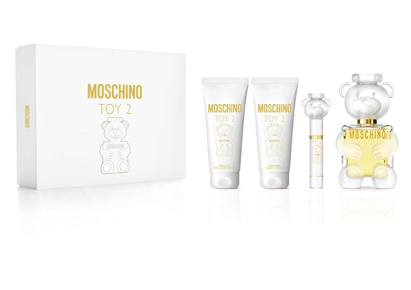 Moschino Toy 2 kit com 4 peças