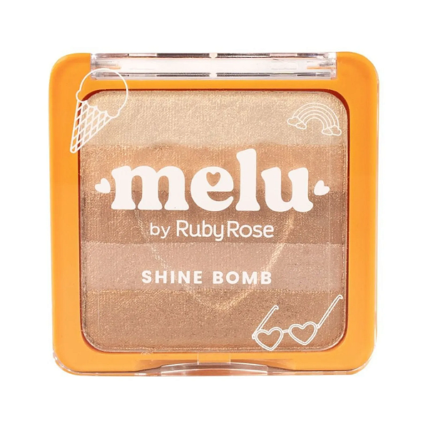 Iluminador Shine Bomb Melu (Crunchy) - Ruby Rose