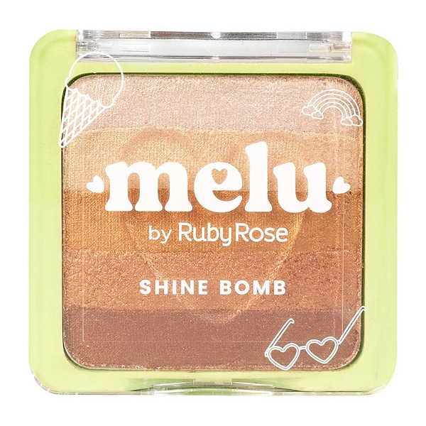 Iluminador Shine Bomb Melu (Apple Pie) - Ruby Rose