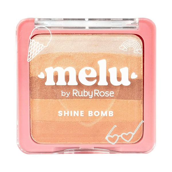 Iluminador Shine Bomb Melu (Pudding) - Ruby Rose